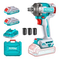 TOTAL Akumulatorski udarni ključ One-Stop Tools 400 Nm 1/2", crni